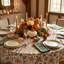 Golden Harvest Floral Round Tablecloth-697393488