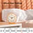 4.5" Analogue Alarm Clock,Small Retro Desk Clock Battery Operated,Slient Metal Table Clock With Light For Living Room Decor,Bedroom,Bedside,Shelf (Orange)