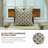 Artisan Floral Block Print Cushion Cover Boho Style Decorative Pillowcase for Living Room & Bedroom-107282467-107282464-107282463