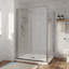 Bathroom Shower Enclosure Cubicle Sliding Door with 700mm Side Panel Screen - 1900 x 1200 mm-1737295976
