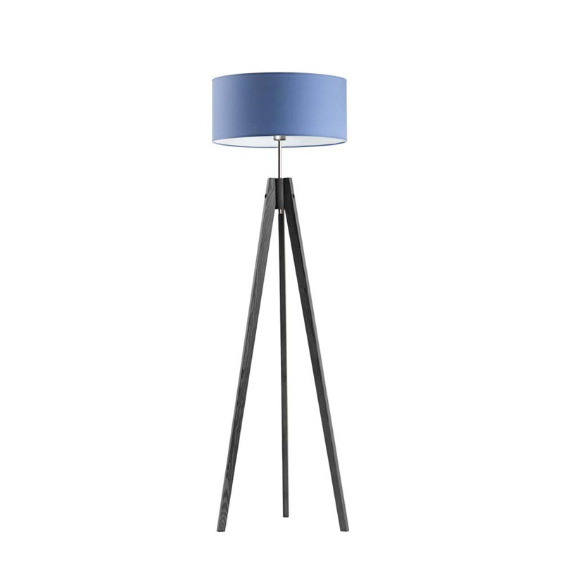 Arbutis 138cm Tripod Floor Lamp, Grey, Sky