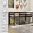 Loft Bed Low Loft Beds with Ladder-1607448498