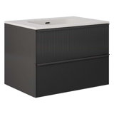 Astor 42" Single Vanity With Integrated White Solid Surfacetop