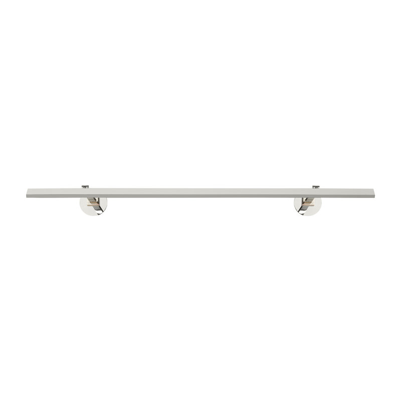 Botto Dimmable LED Wall Mount Picture Light, 1.4" H x 36" W x 9.6" D, Polished Nickel