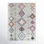 Tapis gris à motif tribal autochtone Spurgeon-32973145