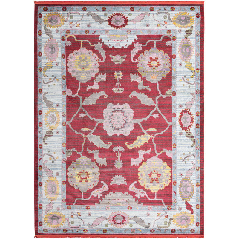 Ikat Indoor Rug, Rectangle 9' x 12'