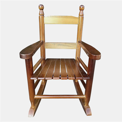 Children's  rocking oak chair- Indoor or Outdoor -Suitable for kids-Durable