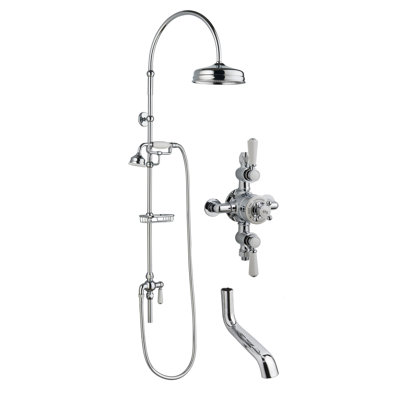 Mixer Shower with Dual Shower Head