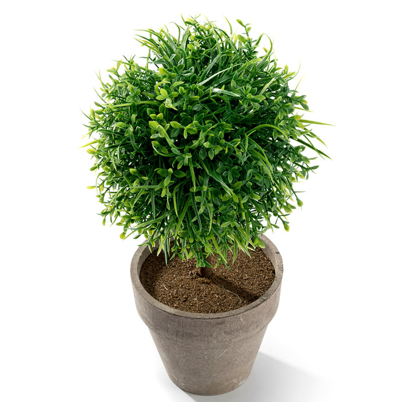 6.1'' Faux Foliage Topiary in Pot