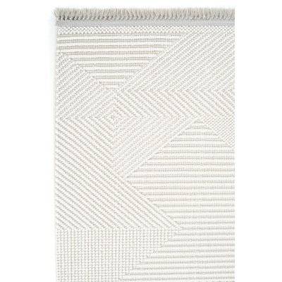 Raneshia Geometric Machine Made Indoor / Outdoor Area Rug