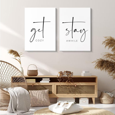 2 Piece Wrapped Canvas Print