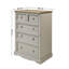 Palmea 82cm W 5 - Drawer Chest of Drawers-1220663461