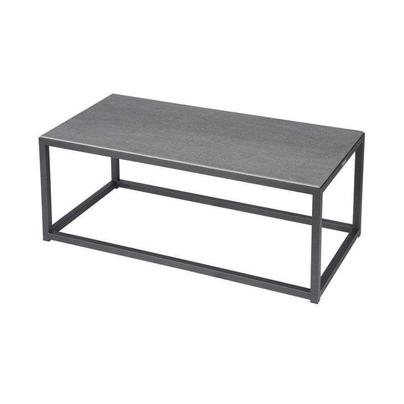Equinox Outdoor Coffee Table, Black, Graphite