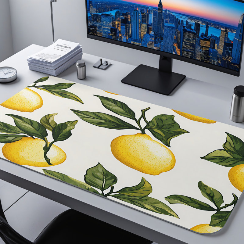 Polyester Desk Pad, 14.4x12.1