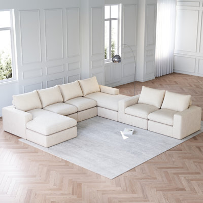 Canapé modulaire en Corduroy