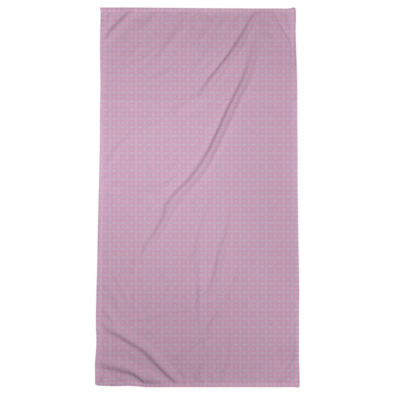 Katelyn Elizabeth Bath Towel, Pink/Blue