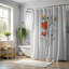 Rideau de douche standard 1 pièce Petal Lines-1437641560
