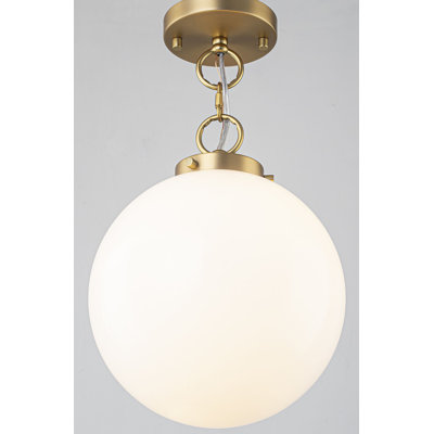Brunsville 10" Single Light Kitchen Island Light
