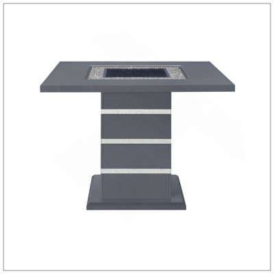 TABLE DE BAR ARIYA GRIS FONCÉ
