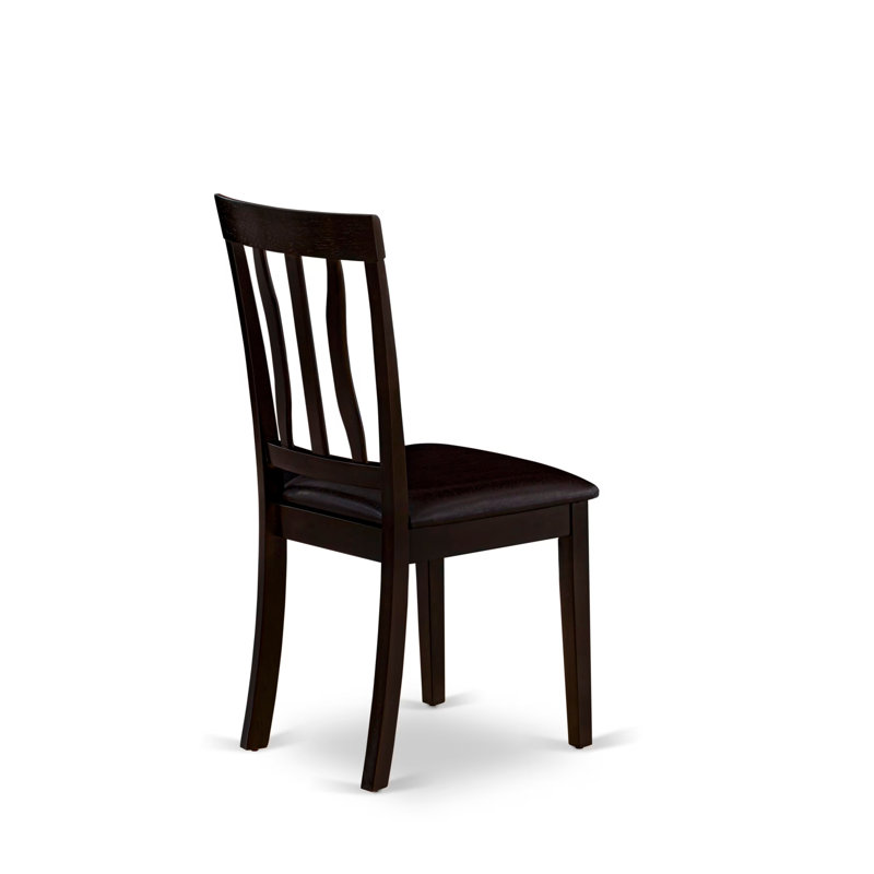 Slattery 18'' H Upholstered Side Chair, Buttermilk Cherry/Linen