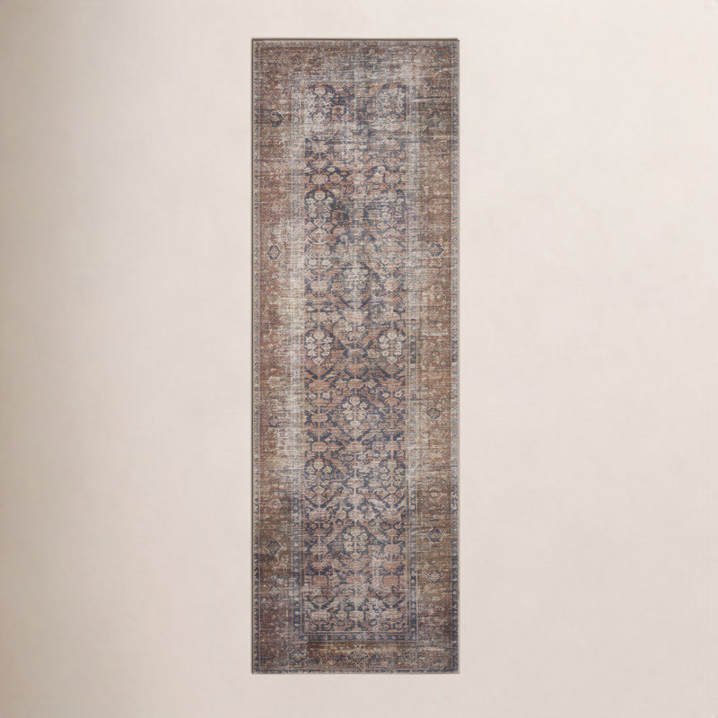 Tapis oriental Amber Lewis x Loloi Billie, Tapis de couloir 2 pi 6 po x 7 pi 6 po