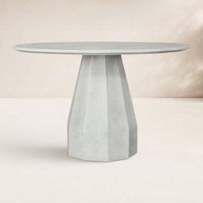Winnifred Round Outdoor Dining Table , 47'' in. W 47'' in. D