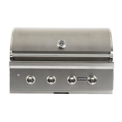 Coyote Outdoor Living 3 - Burner Built-In Liquid Propane Gas Grill