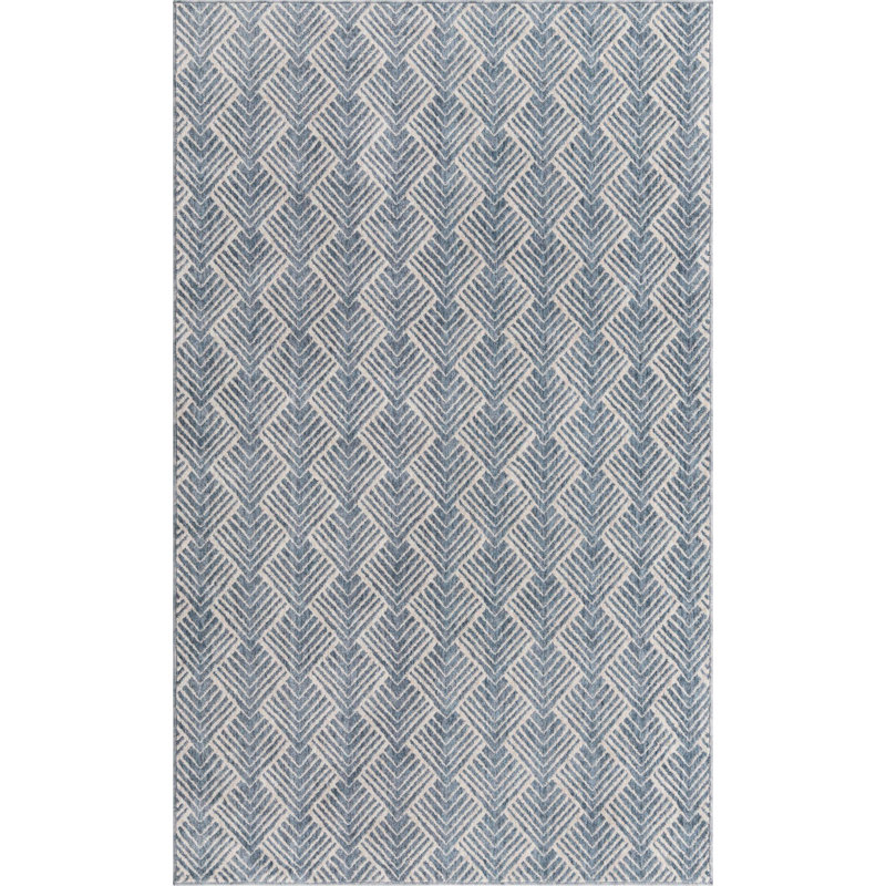 Abstract Indoor Rug, Rectangle 5'3" x 8'