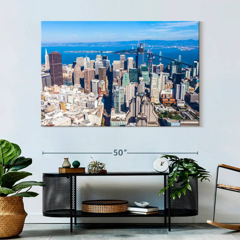 Nicci Downtown San Francisco, 34" H x 51" W