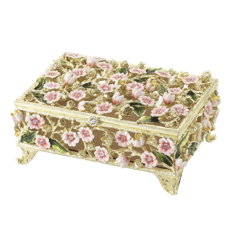 Bella Pewter Decorative Box