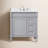 Readington 32'' Single Bathroom Vanity with Engineered Marble Top-420715753