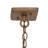 10" Wide Ferro Pendant