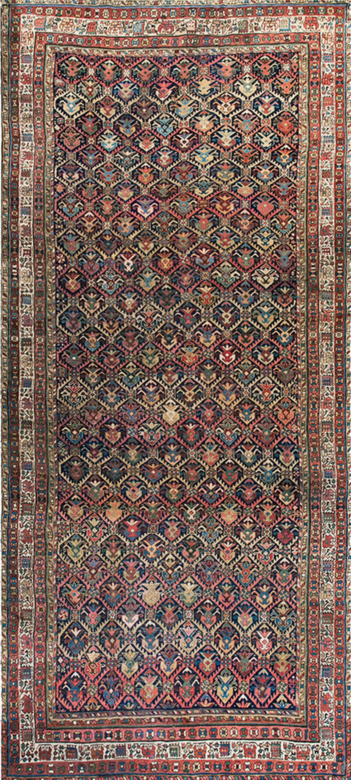 Rustic Rug Pattern The New England Collection Rustic Tribal Allover Pattern Antique ...