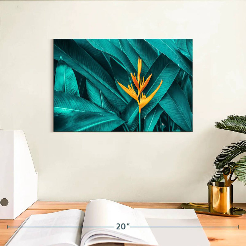 Harnek, oiseau tropical exotique du paradis, H 8 po x l 12 po