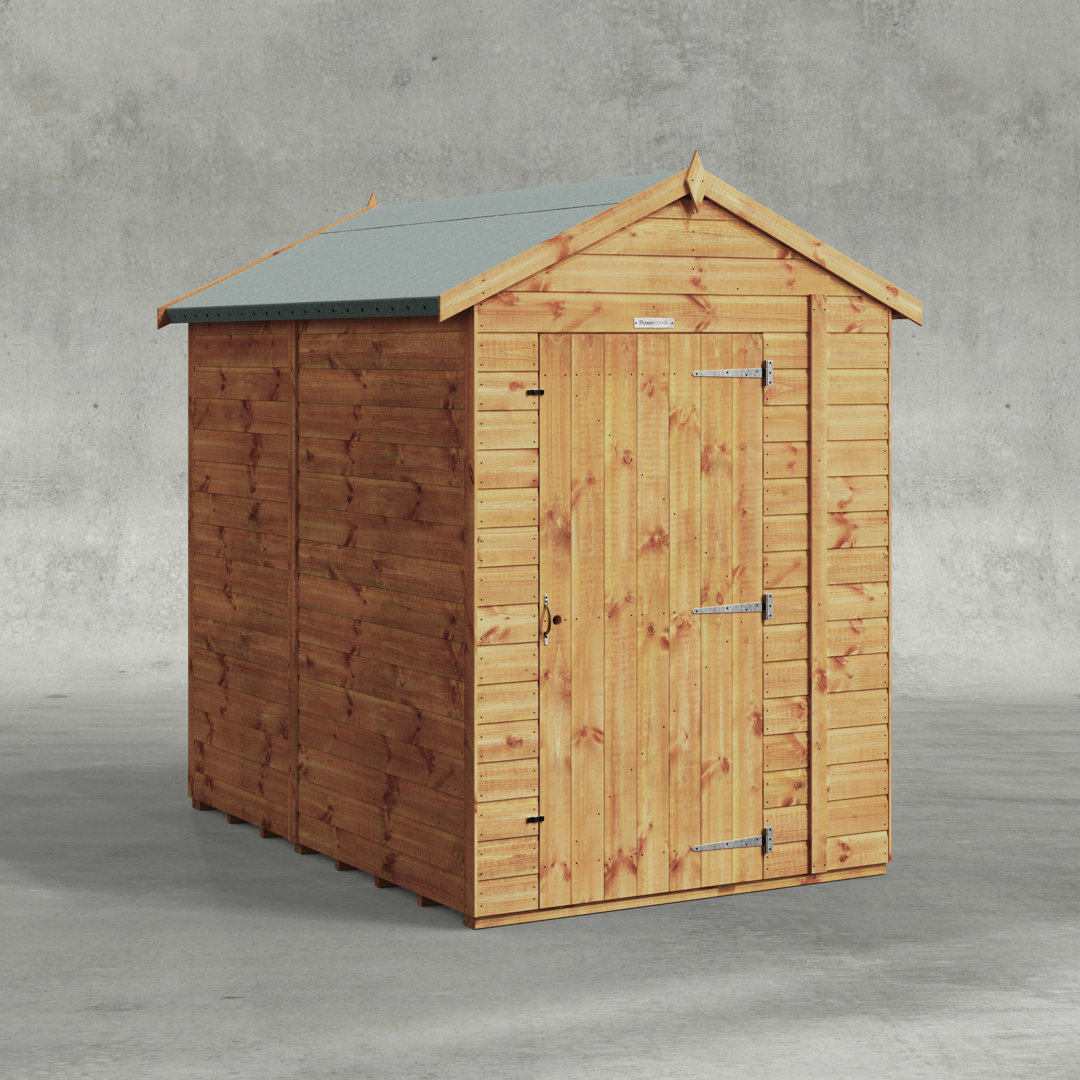 Powersheds 7 x 5ft Timber Tongue & Groove Windowless Garden Shed