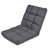 Ebern Designs Reclining and Foldable Floor Game Chair in Black-95169339