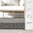 Mcelfresh Bordered Machine Woven / Power Loomed Gray Indoor/Outdoor Patio Rug-48816403