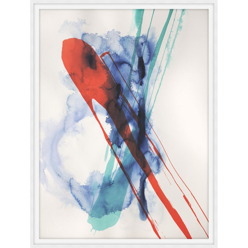 Let Loose 1 Framed Print, 17" H x 14" W x 1" D