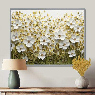 Été Widlflowers Essence of Spring - Art mural de fleurs sauvages pour le salon