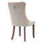 50cm H Tufted Velvet Upholstered Wing Back Side Chair-136080592