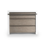 Westfall 3 - Drawer Solid Wood Nightstand