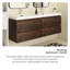 Meuble-lavabo double 59,05 po Quickel-148967819