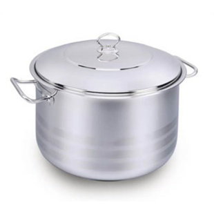 Korkmaz Stainless Steel Stock Pot