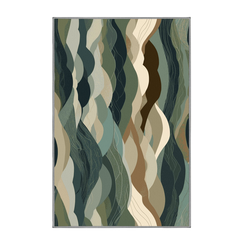 Velvet Peaks Rug, Rectangle 8' x 10'