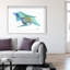 Manuel Roman - Azules Y Aquas Print by Oliver Gal-846298069-1032299975