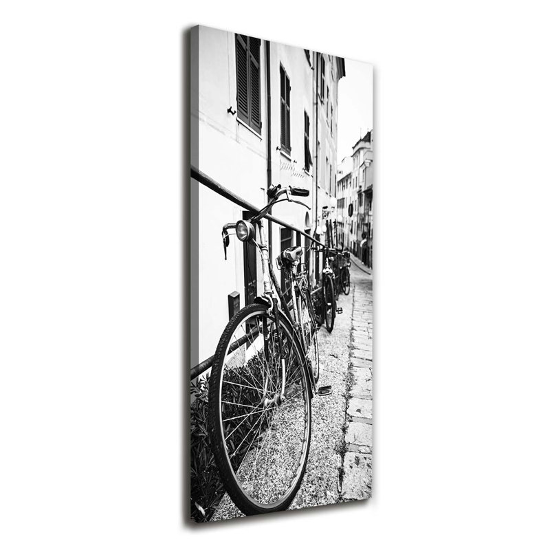 City Bikes - Wrapped Canvas Print