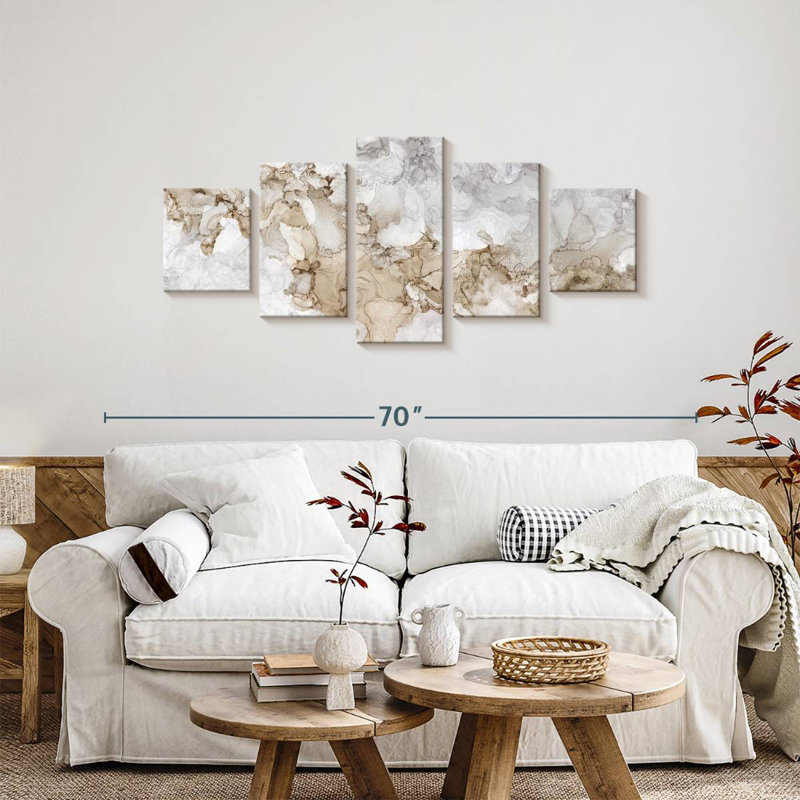 Panneau gris neutre neutre, H 24 po x l 55 po