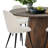 Bende 46" W Round Pedestal Dining Set-618934782