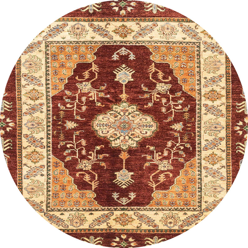 Tapis abstrait moderne 3547, Rond 4 pi