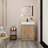 Lelith 23.66'' Single Bathroom Vanity with Resin Top